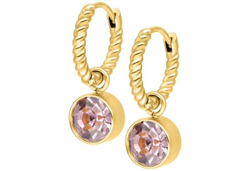 Wildcat Paar Ohrhänger Little Twisted Hoops, wasserfest, langlebig, hautverträglich von Wildcat