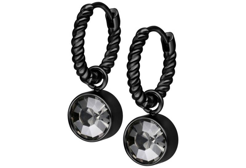 Wildcat Paar Ohrhänger Little Twisted Hoops, wasserfest, langlebig, hautverträglich von Wildcat