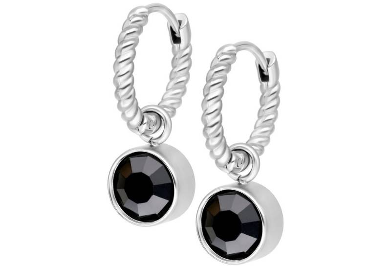 Wildcat Paar Ohrhänger Little Twisted Hoops, wasserfest, langlebig, hautverträglich von Wildcat