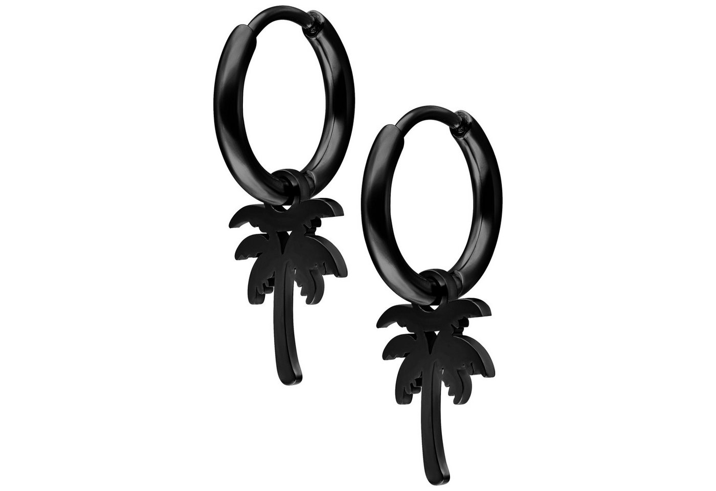 Wildcat Paar Ohrhänger Mini Palm Hoops Pair, wasserfest, langlebig, hautverträglich von Wildcat