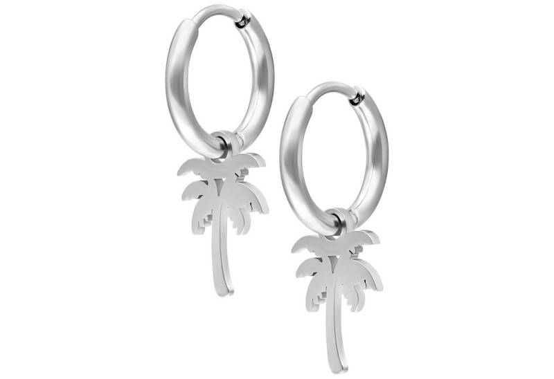 Wildcat Paar Ohrhänger Mini Palm Hoops Pair, wasserfest, langlebig, hautverträglich von Wildcat