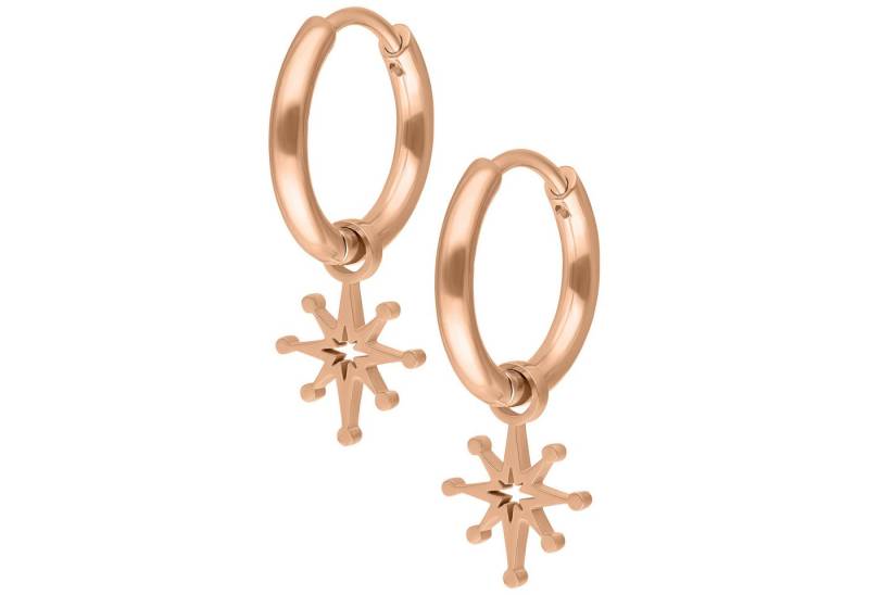 Wildcat Paar Ohrhänger Mini Polar Star Hoops Pair, wasserfest, langlebig, hautverträglich von Wildcat