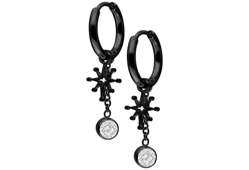 Wildcat Paar Ohrhänger Mini Shootingstar Hoops Pair, wasserfest, langlebig, hautverträglich von Wildcat