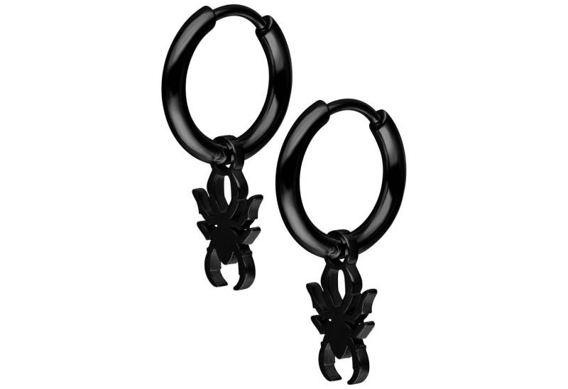 Wildcat Paar Ohrhänger Mini Spider Hoops Pair, wasserfest, langlebig, hautverträglich von Wildcat