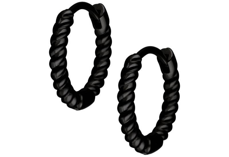 Wildcat Paar Ohrhänger Twisted Little Hoops Pairs 10 mm, wasserfest, langlebig, hautverträglich von Wildcat