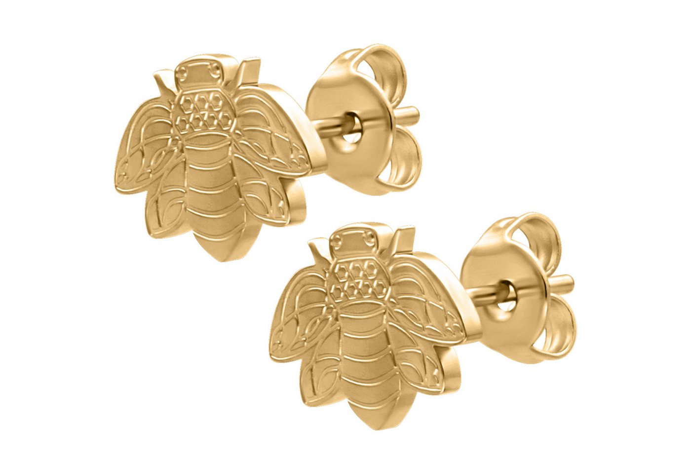 Wildcat Paar Ohrstecker Bee Earstuds, wasserfest, langlebig, hautverträglich von Wildcat
