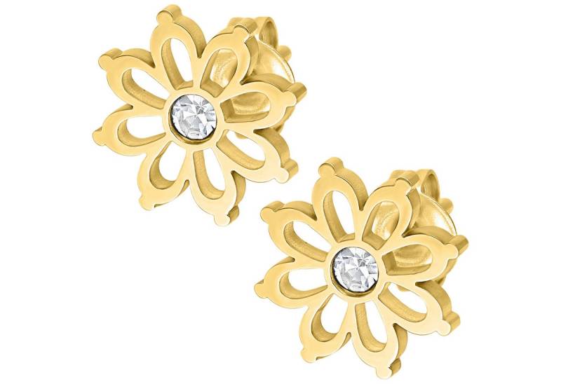 Wildcat Paar Ohrstecker Flower Earstuds Pair, wasserfest, langlebig, hautverträglich von Wildcat