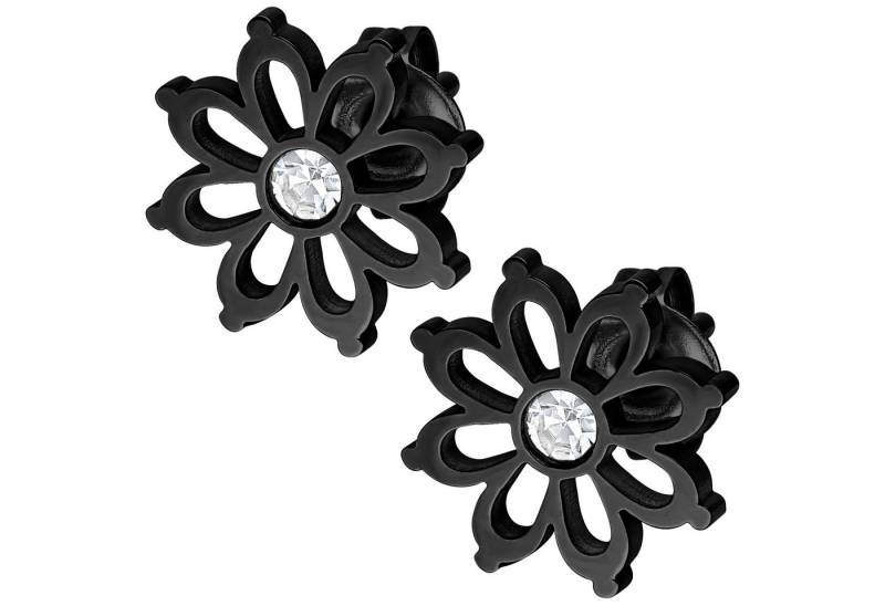 Wildcat Paar Ohrstecker Flower Earstuds Pair, wasserfest, langlebig, hautverträglich von Wildcat
