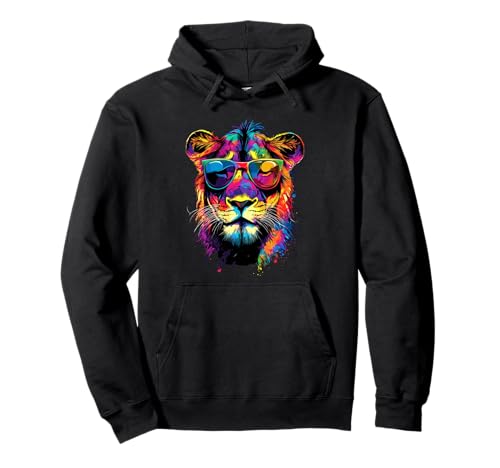 Löwin Lioness Löwe Junge Löwinnen Mama Wilde Süße Löwen Pullover Hoodie von Wilde Löwin für Löwinnen und Löwen Liebhaber