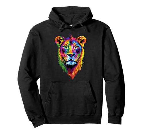 Löwin Lioness Löwe Junge Löwinnen Mama Wilde Süße Löwen Pullover Hoodie von Wilde Löwin für Löwinnen und Löwen Liebhaber