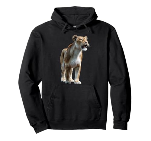 Löwin Lioness Löwe Junge Löwinnen Mama Wilde Süße Löwen Pullover Hoodie von Wilde Löwin für Löwinnen und Löwen Liebhaber