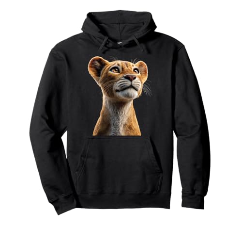 Löwin Lioness Löwe Junge Löwinnen Mama Wilde Süße Löwen Pullover Hoodie von Wilde Löwin für Löwinnen und Löwen Liebhaber