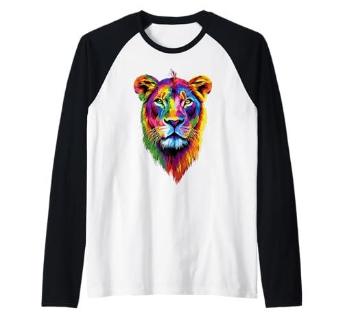 Löwin Lioness Löwe Junge Löwinnen Mama Wilde Süße Löwen Raglan Löwin Lioness Löwe Junge Löwinnen Mama Wilde Süße Löwen Raglan von Wilde Löwin für Löwinnen und Löwen Liebhaber