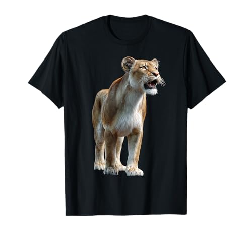 Löwin Lioness Löwe Junge Löwinnen Mama Wilde Süße Löwen T-Shirt von Wilde Löwin für Löwinnen und Löwen Liebhaber