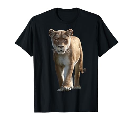 Löwin Lioness Löwe Junge Löwinnen Mama Wilde Süße Löwen T-Shirt von Wilde Löwin für Löwinnen und Löwen Liebhaber