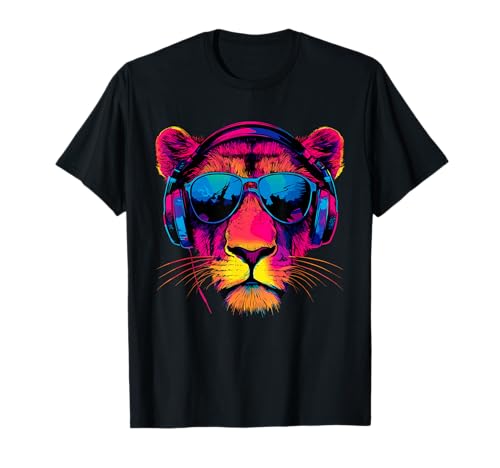 Löwin Lioness Löwe Junge Löwinnen Mama Wilde Süße Löwen T-Shirt von Wilde Löwin für Löwinnen und Löwen Liebhaber