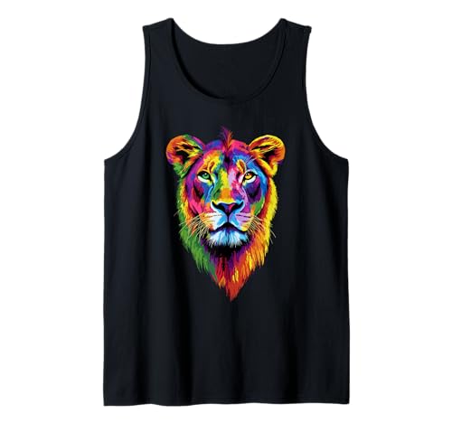 Löwin Lioness Löwe Junge Löwinnen Mama Wilde Süße Löwen Tank Top Löwin Lioness Löwe Junge Löwinnen Mama Wilde Süße Löwen Tank Top von Wilde Löwin für Löwinnen und Löwen Liebhaber