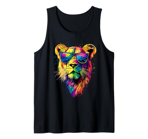 Löwin Lioness Löwe Junge Löwinnen Mama Wilde Süße Löwen Tank Top von Wilde Löwin für Löwinnen und Löwen Liebhaber