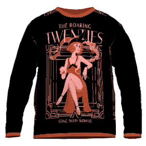 Art Deco Feinstrick Pullover von Wildemasche