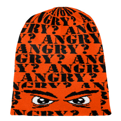 Beanie M?tze Angry von Wildemasche