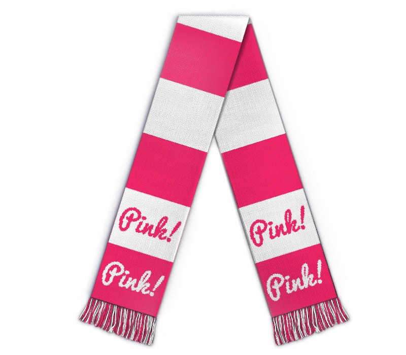 Fanschal Pink von Wildemasche