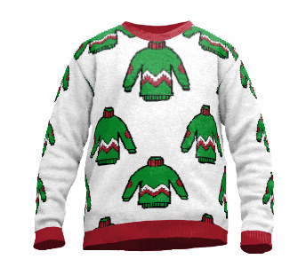 H?sslicher Weihnachtspullover Pullover von Wildemasche