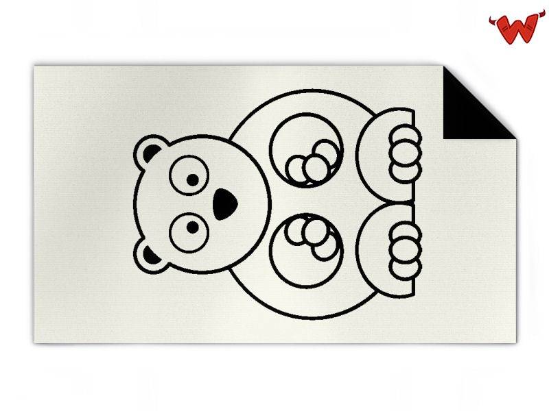 Kinder Strickdecke Eisb?r von Wildemasche