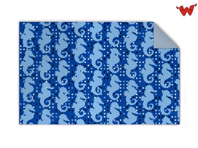 Kinderdecke Seepferdchen von Wildemasche