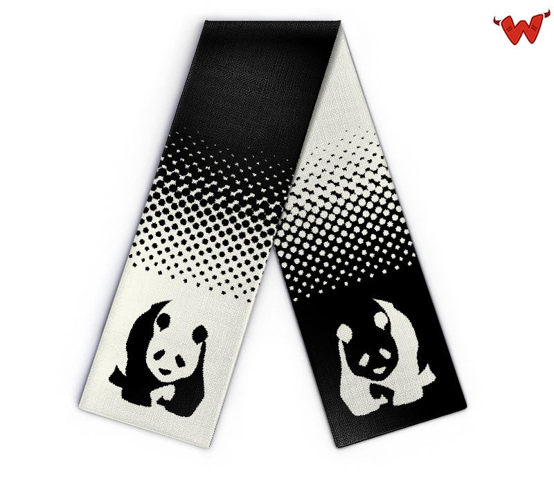 Design Schal Panda von Wildemasche