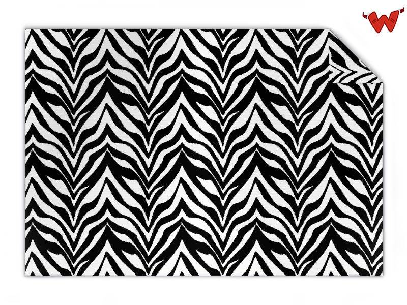 Strickdecke Zebra von Wildemasche
