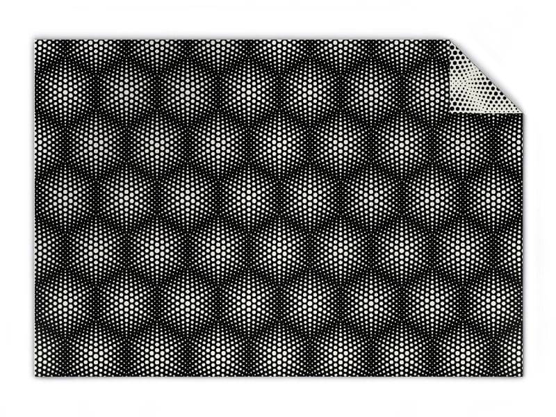 Strickdecke Halbton 2farb von Wildemasche