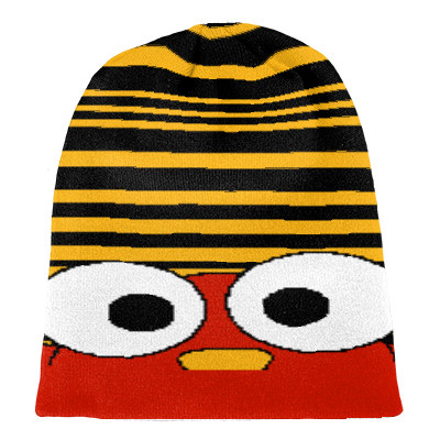 Strickm?tze Comic Beanie von Wildemasche