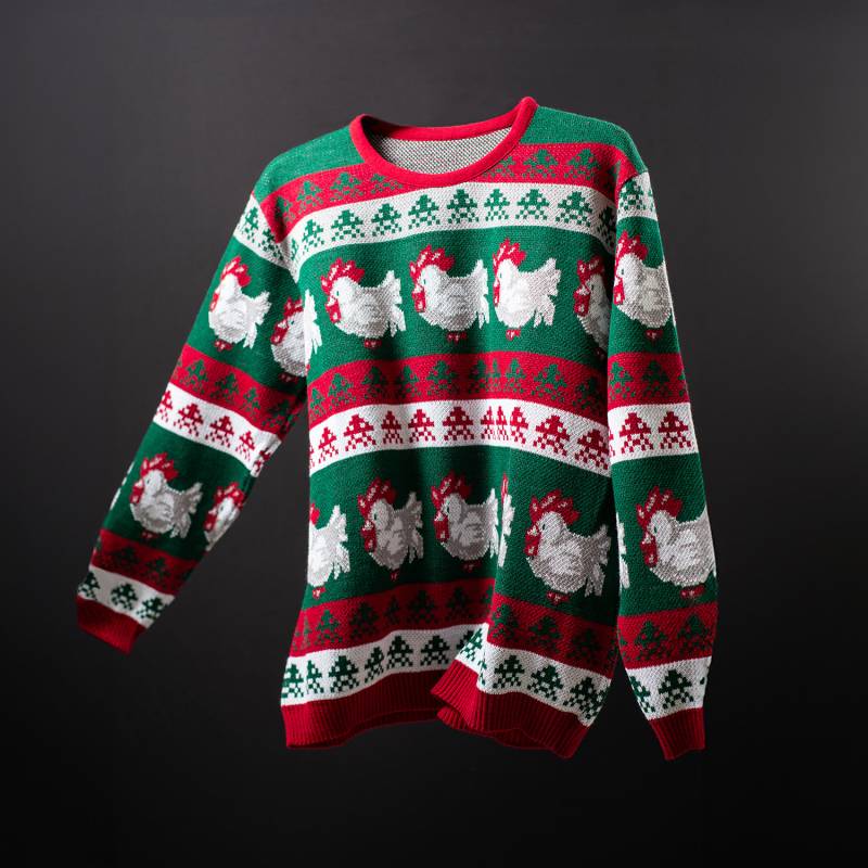Strickpullover Huhn von Wildemasche