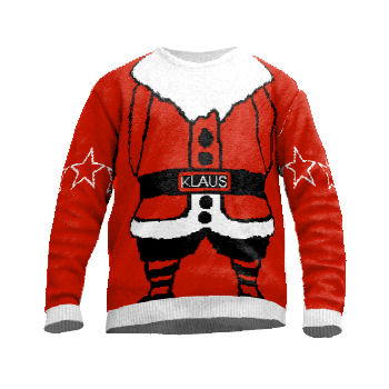 Strickpullover Santa Klaus von Wildemasche