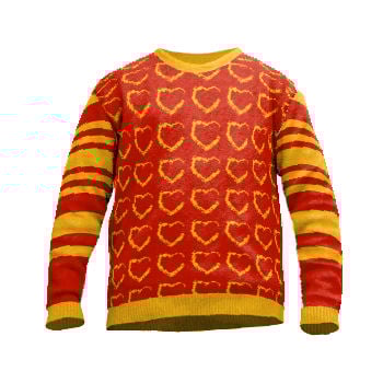 Strickpullover mit Herz von Wildemasche