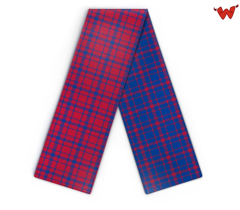 Maxi Schal Tartan Muster von Wildemasche