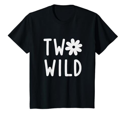 Kinder Two Wild - Wildflower 2. Geburtstag T-Shirt Kinder Two Wild - Wildflower 2. Geburtstag T-Shirt von Wildflower Design Co.