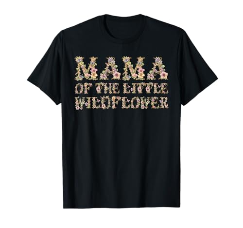 Mama der kleinen Wildblume Blumen Geburtstag Familie T-Shirt Mama der kleinen Wildblume Blumen Geburtstag Familie T-Shirt von Wildflower Floral Birthday Girls Family Matching