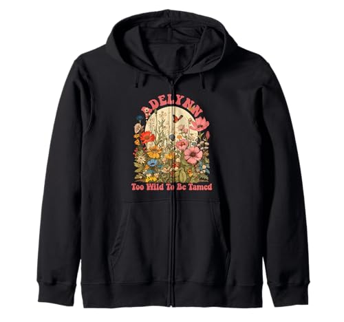 Adelynn Name Cute Retro Girls Wildflower Adelynn Name Kapuzenjacke Adelynn Name Cute Retro Girls Wildflower Adelynn Name Kapuzenjacke von Wildflower Gift For Women Gift For ADELYNN