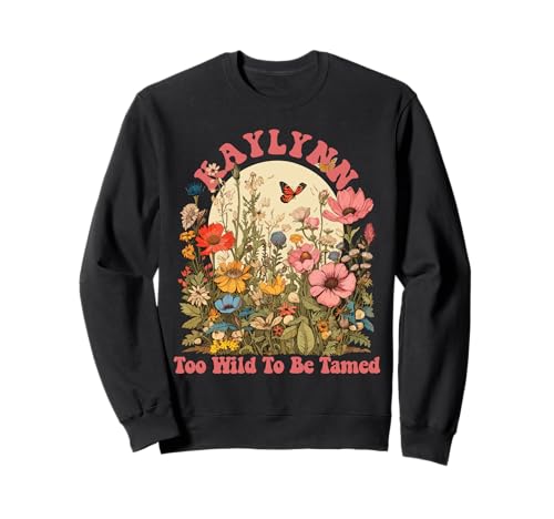 Kaylynn Name Cute Retro Girls Wildflower Kaylynn Name Sweatshirt von Wildflower Gift For Women Gift For KAYLYNN