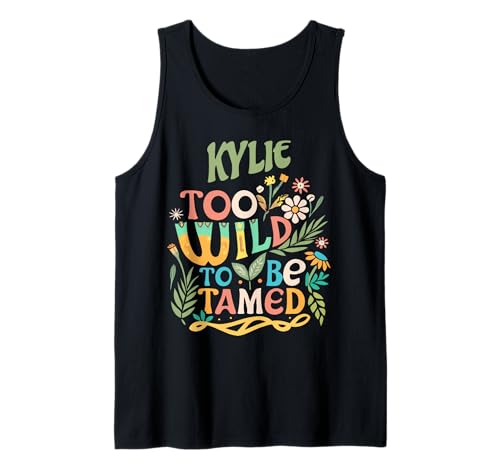 Kylie Name Cute Retro Girls Wildflower Kylie Name Tank Top Kylie Name Cute Retro Girls Wildflower Kylie Name Tank Top von Wildflower Gift For Women Gift For KYLIE