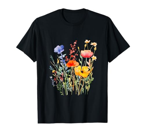 Wildflower Summer Flowers Floral Graphic Shirts Damen T-Shirt Schwarz Kurzarm Klein EU S Wildflower Summer Flowers Floral Graphic Shirts Damen T-Shirt Schwarz Kurzarm Klein EU S von Wildflower Summer Flowers Floral Graphic Shirts