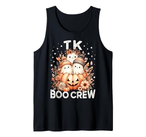 TK Boo Crew Lehrerin, für Kinder, Halloween-Motiv, Geisterkürbis Tank Top von Wildflower TK Teacher Team Fall Halloween Costume