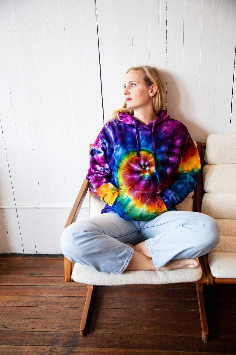Camp Out Batik-Hoodie Camp Out Batik-Hoodie von Wildflowerdyes