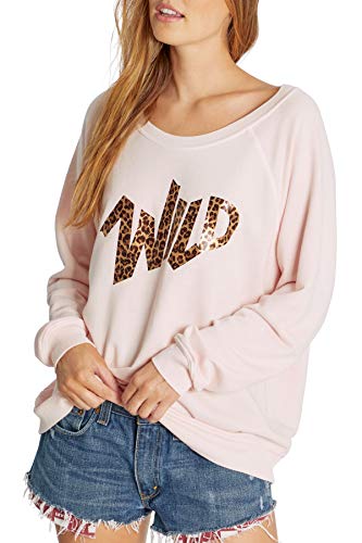 Wildfox Damen Sommerpullover Sweatshirt Pullover, Clean Black, S von Wildfox