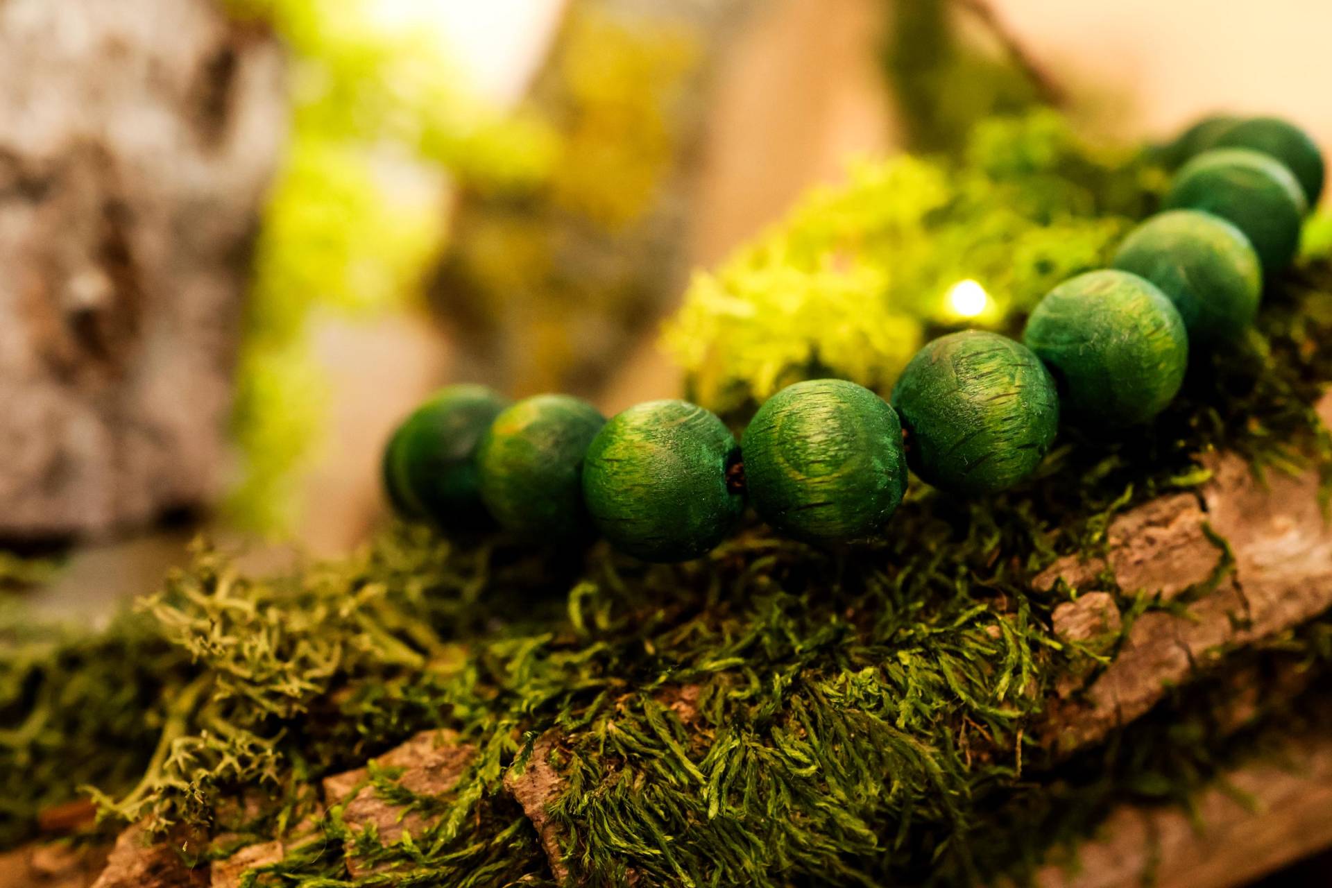 Handgefertigtes Holzperlenarmband | Armband Aus Holz Handgefertigtes Holzperlenarmband | Armband Aus Holz von Wildhexerey