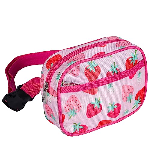 Wildkin Bauchtasche für Mädchen, Erdbeer-Aufnäher, 6.75 x 5.25 x 2.25 inches, Bauchtasche Wildkin Bauchtasche für Mädchen, Erdbeer-Aufnäher, 6.75 x 5.25 x 2.25 inches, Bauchtasche von Wildkin