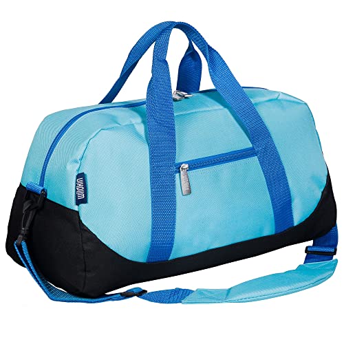 Wildkin Kinder-Reisetasche für Mädchen, Handgepäckgröße, ideal für Schule und Übernachtungen, Aqua, Einheitsgröße, Großes Reißverschlussfach und kleine Außentasche mit Reißverschluss Wildkin Kinder-Reisetasche für Mädchen, Handgepäckgröße, ideal für Schule und Übernachtungen, Aqua, Einheitsgröße, Großes Reißverschlussfach und kleine Außentasche mit Reißverschluss von Wildkin