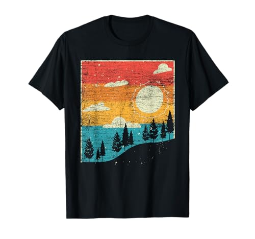 Wildlife Nature Forest Gift Idea Retro Natur T-Shirt Schwarz Klein Klassische Passform Kurzarm Rundhals-Ausschnitt Einfach Manschette Frauen Damen Unisex Kinder Wildlife Nature Forest Gift Idea Retro Natur T-Shirt Schwarz Klein Klassische Passform Kurzarm Rundhals-Ausschnitt Einfach Manschette Frauen Damen Unisex Kinder von Wildlife Nature Forest Gift Idea