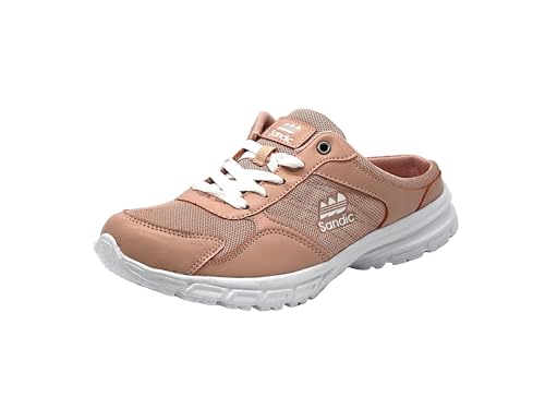 Wildora Damen Hausschuhe atmungsaktive Clogs leichte Pantoffeln(Hellrosa, 37) von Wildora